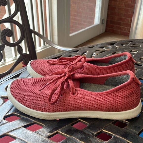 Allbirds Tree Womens Coral Orange Mesh Low Top Running Shoes 0520 RM1 Size 6 - Picture 2 of 10